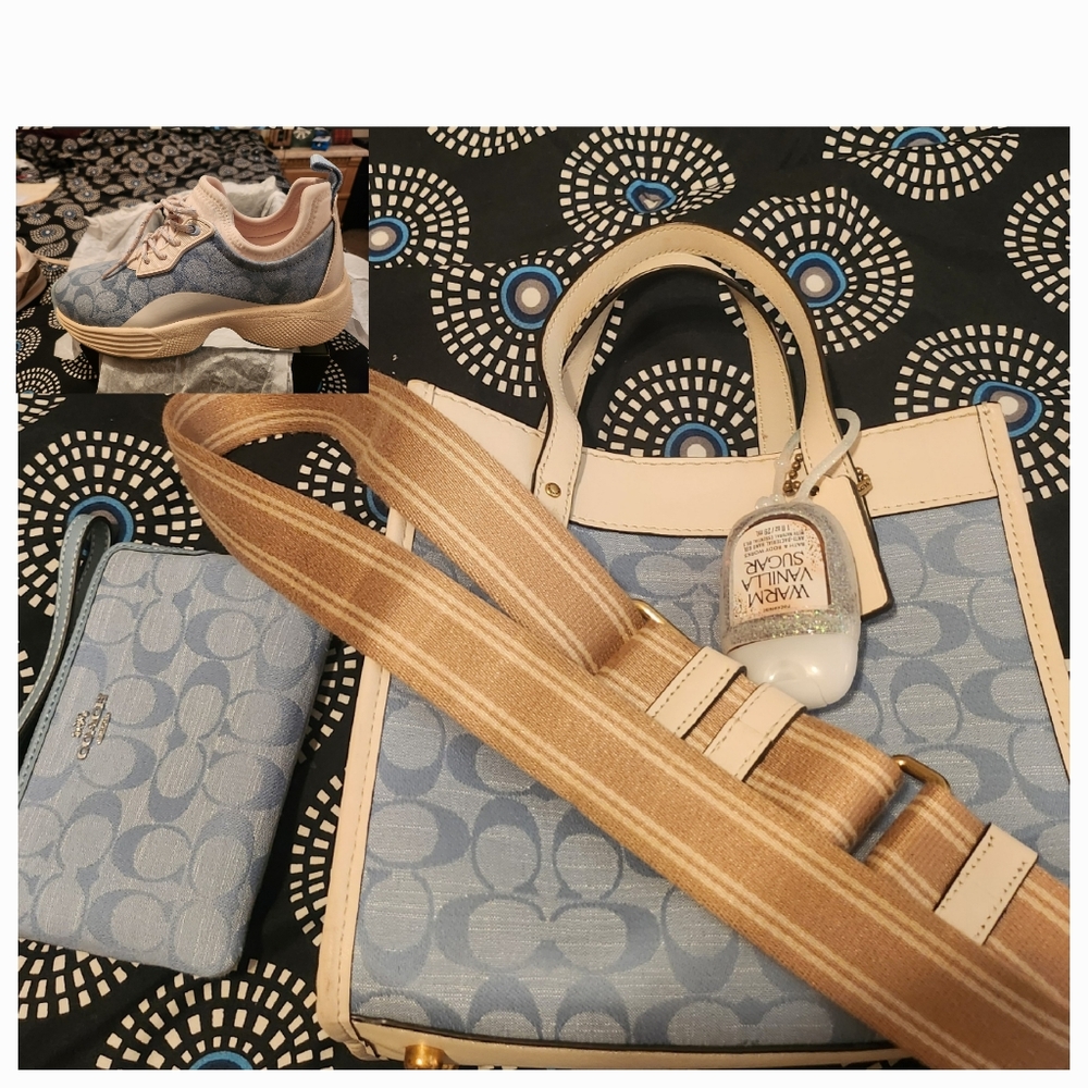 Coach Purse and Wristlet